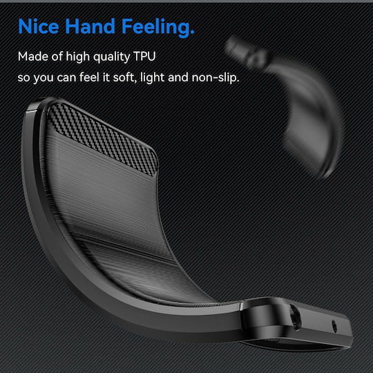 Huawei Back Cover Σιλικόνης Μαύρο (Huawei Pura 70 Ultra)