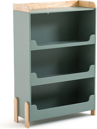 Bücherregal Boden Grün 30x30x112cm