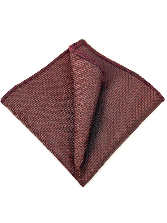 Legend Accessories Men's Tie Set Printed in Burgundy Color