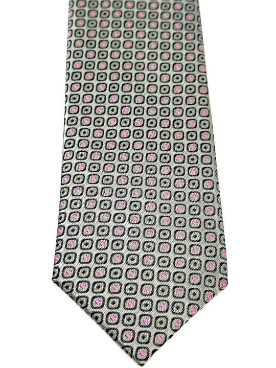 Legend Accessories Herren Krawatten Set Gedruckt in Gray Farbe