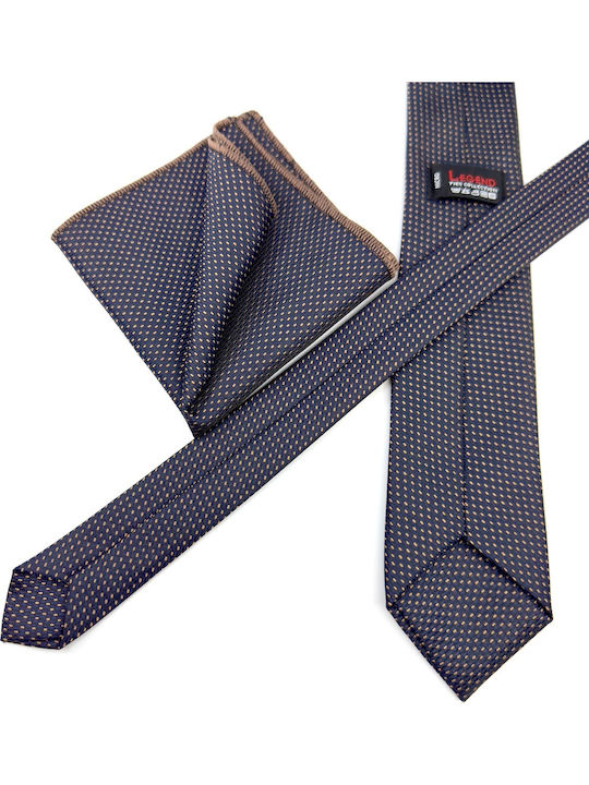 Legend Accessories Set de Cravată pentru Bărbați Tipărit în Culorea Violet