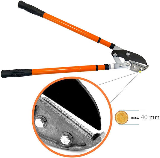 Strend Pro Green Black Branch Scissors Bypass Lopper 100cm for branches up to 40mm