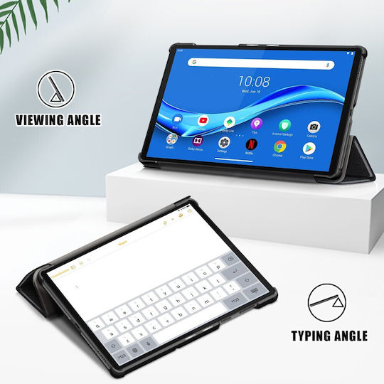 Mad Mask Flip Cover Neagră (Lenovo TAB M10 FHD PLUS (a 2-a generație))