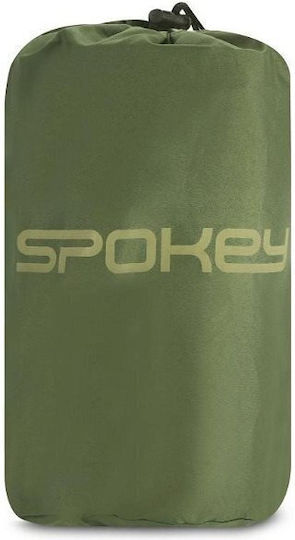 Spokey Air Pad Self-Inflating Single Camping Sleeping Mat 180x50cm Thickness 2.5cm in Khaki color