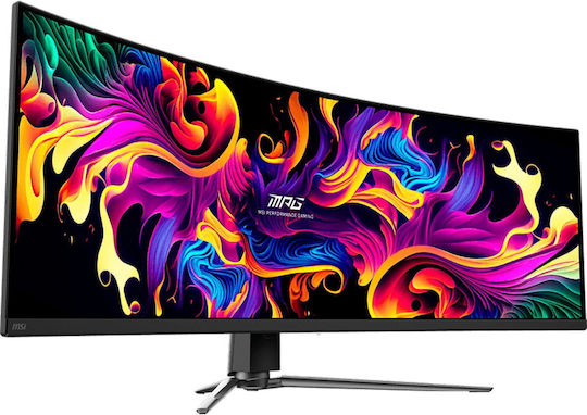 MSI 491CQPDE Ultrawide QD-OLED HDR Curved Monitor 49" 5120x1440 144Hz with Response Time 0.03ms GTG