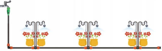 Gardenline Система за поливане 49бр