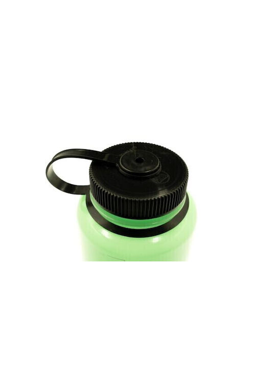 Nalgene Wide Mouth Sustain Wasserflasche Kunststoff 1000ml Grün