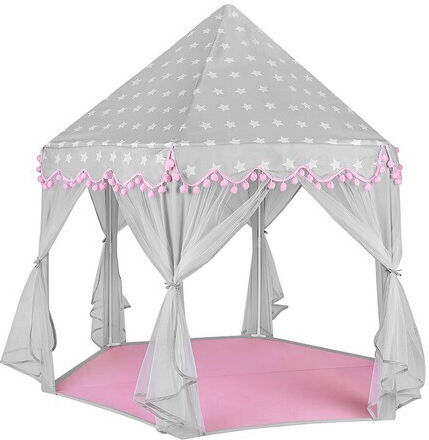Kruzzel Kids House Play Tent for 3+ years Gray