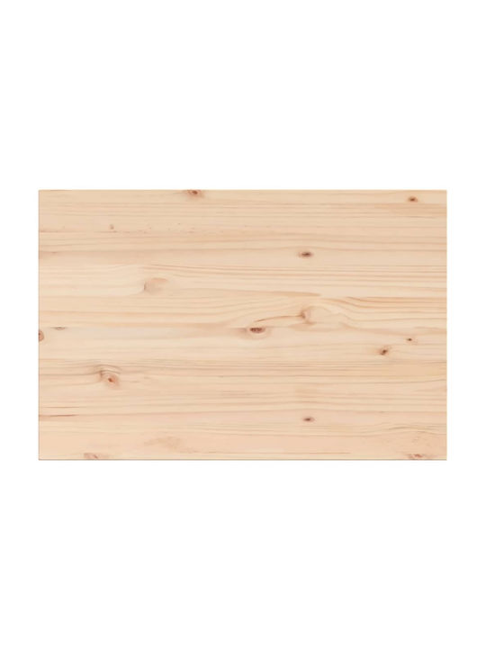 vidaXL Möbeloberfläche aus Massivholz 80x53x1,7cm 847420 3 Stück
