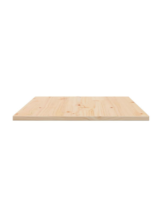 vidaXL Rectangular Table Surface made of Solid Wood Masif Pine 80x53x1.7cm 847420 3pcs