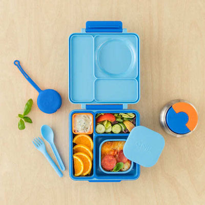 Omie Plastic Kids' Food Container Orange