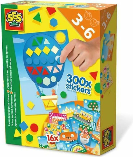 Ses Creative Stickers for Children 3+ Years 300pcs