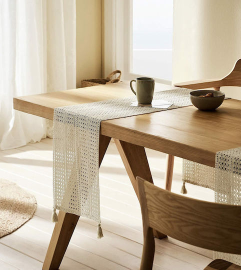 Gofis Home Runner Памучна Плетено Layla Cloud Cream 047/05 37x160бр