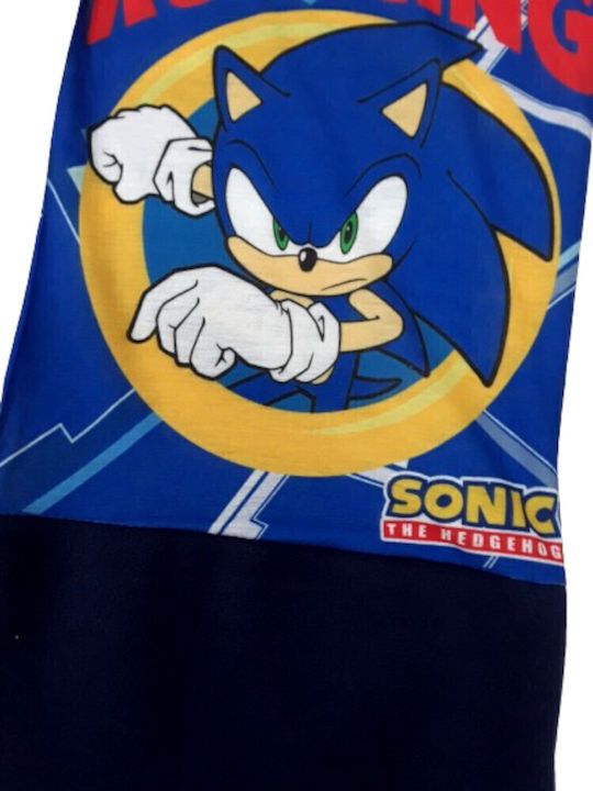 Kids Fleece Neck Gaiter Sonic Blue