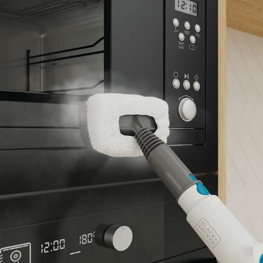 Black & Decker Ατμοκαθαριστής Πίεσης 4bar με Κοντάρι