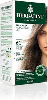 Herbatint Permanent Hair Dye no Ammonia 6c Tmavá Popelavá Blond