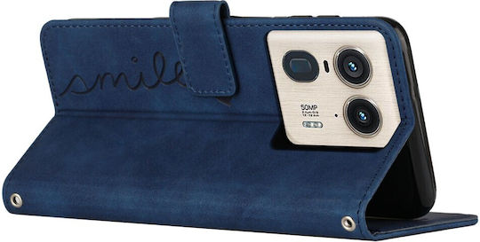 Smile Wallet Μπλε (Motorola Edge 50 Ultra 5G)
