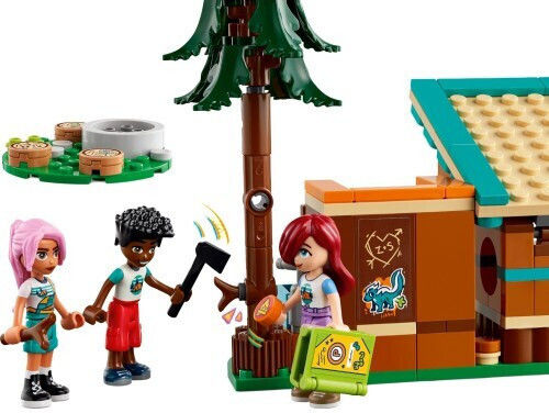 LEGO Friends Adventure Camp Cozy Cabins for Ages 7+ 437 Pieces