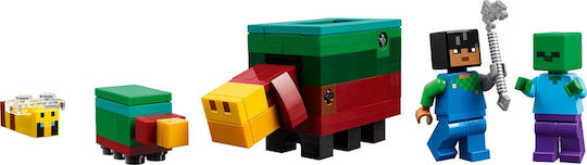 LEGO Minecraft Grădina cu Cireși pentru 8+ Ani
