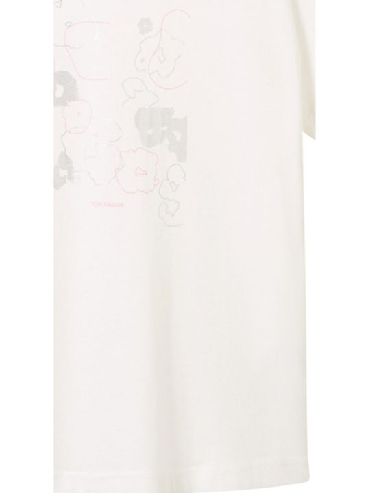 Women's Blouse Soft Clear White