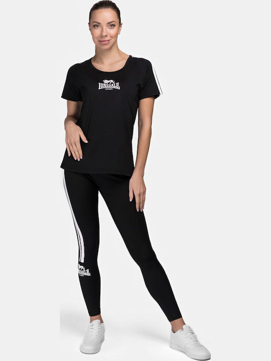 Halyard Γυναικείο T-shirt Ριγέ Black/white