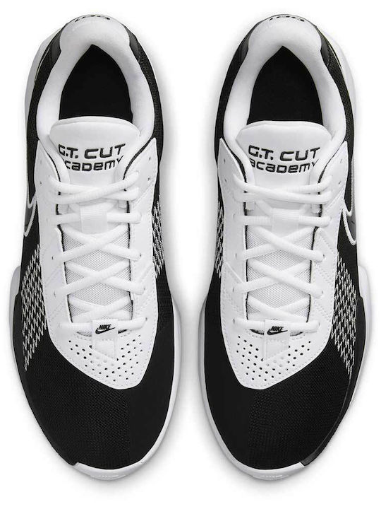G.T. Cut Academy Χαμηλά Μπασκετικά Παπούτσια Μαύρο / Λευκό
