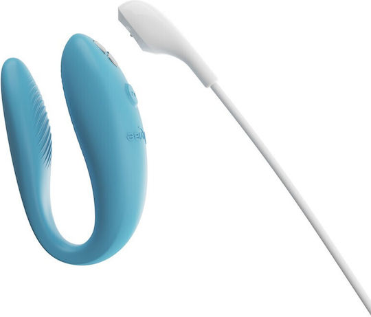 We-Vibe Sync Mini Κλειτοριδικός Δονητής με Απομακρυσμένο Έλεγχο 7.74cm Τιρκουάζ