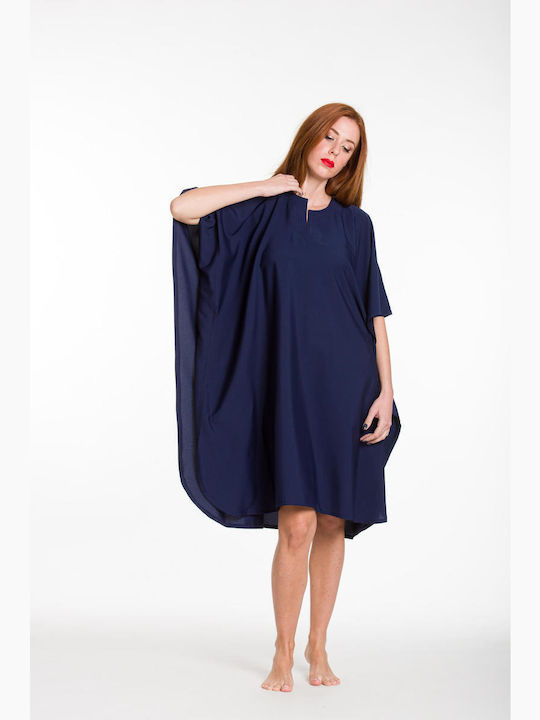 Rima Beachwear Women's Caftan Beachwear Navy Blue