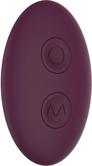 Dream Toys Vibrator G-Spot with Remote Control 12.3cm Purple