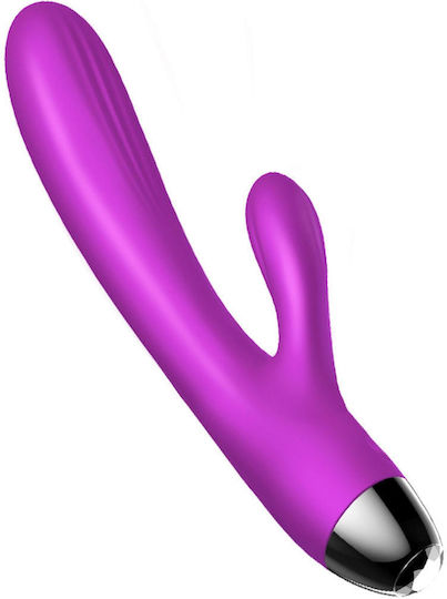 Vibrator Masaj 20cm Violet