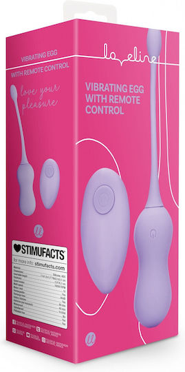 Shots Vibrator Egg 18cm Purple