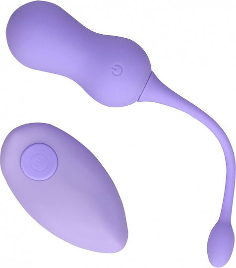 Shots Vibrator Egg 18cm Purple
