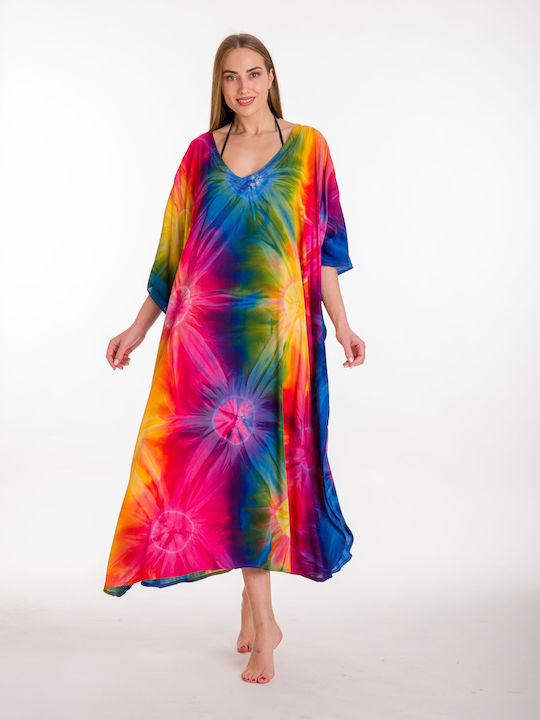 Rima Beachwear Feminin Caftan de Plajă Coffee