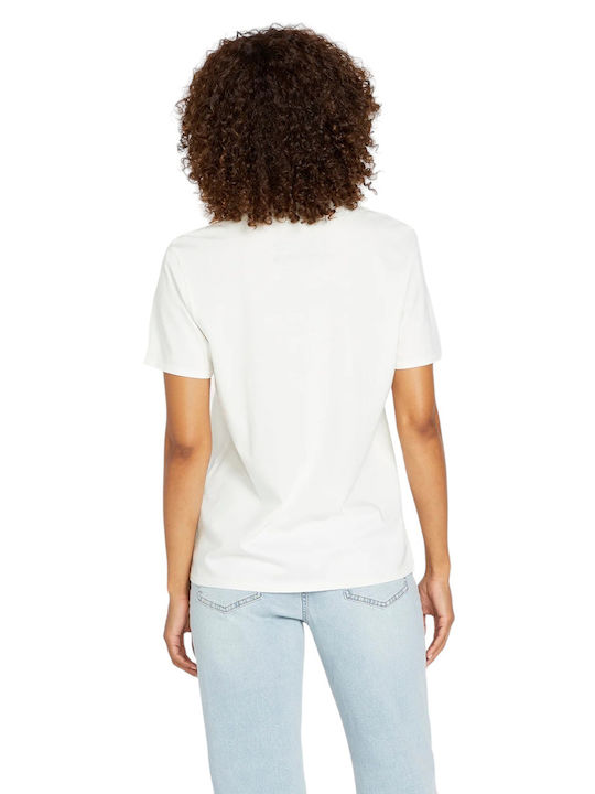 Volcom Lock Γυναικείο T-shirt White