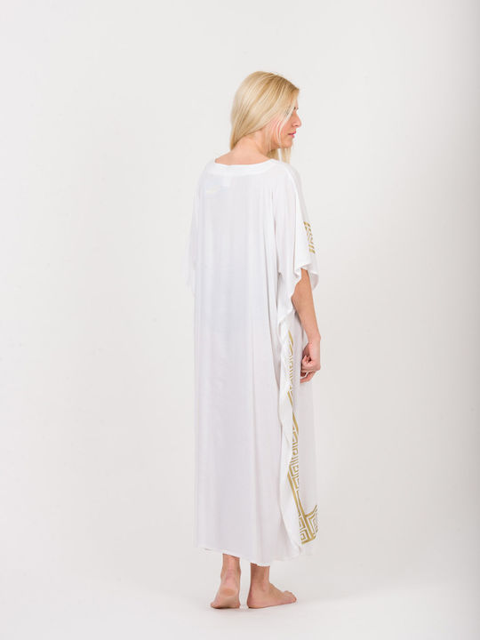 Rima Beachwear Damen Kaftan Strand white