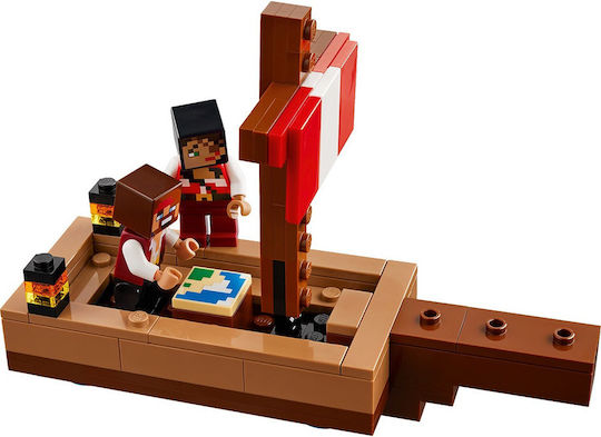 LEGO Minecraft Пиратското Корабно Пътешествие за 8+ Години
