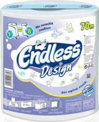 Endless Design Kitchen Paper Roll 2 Sheets (600gr/Roll)