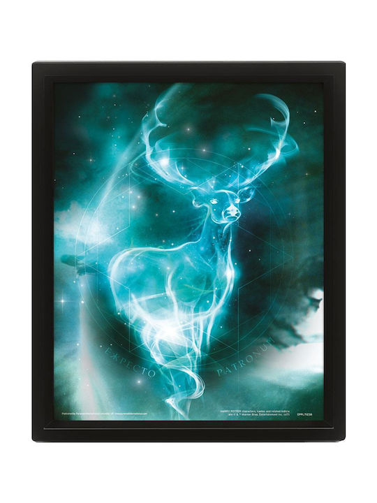 Pyramid International Τρισδιάστατο Harry Potter Expecto Patronum Frame Wooden 26x20cm