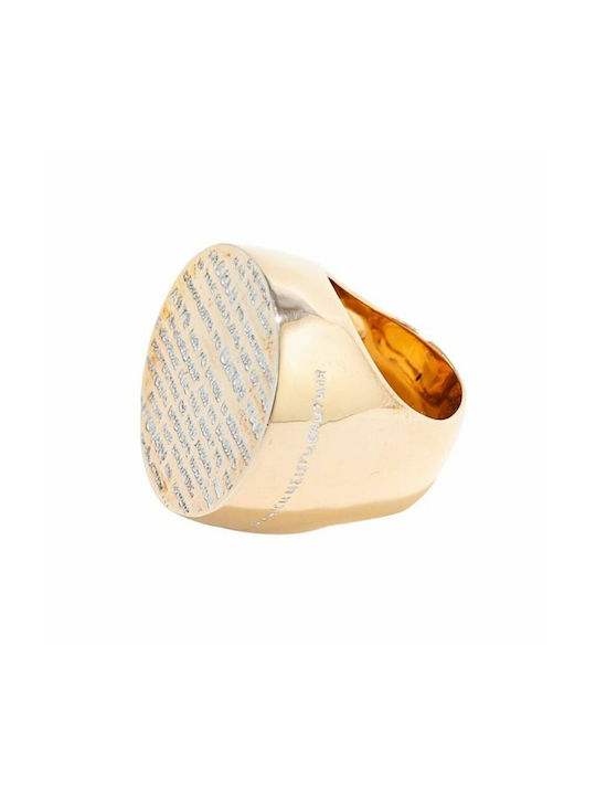 Demaria Women's Ring Made of Gold Plated Silver