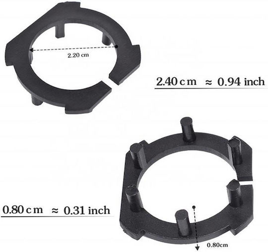 Suport bec far Xenon & Led Honda Mazda Opel Tk-121 1 bucată