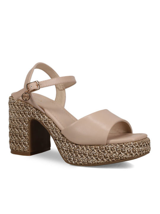 Migato Damen Sandalen in Beige Farbe