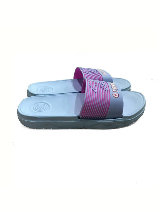 Ustyle Women's Slides Light Blue