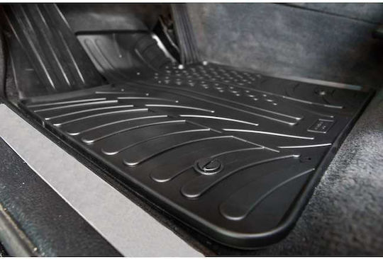 Auto Gs Rear Mats 4pcs for Suzuki Crossover Renault Coupe Hyundai Coupe 2022 Black