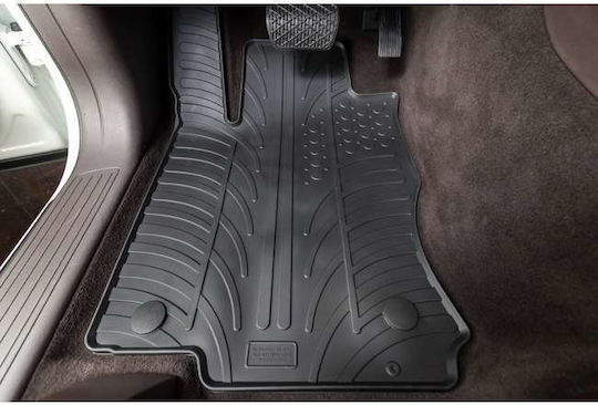 Auto Gs Rear Mats 2pcs for Skoda Octavia 2020 Black