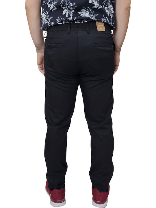 Trousers Chino Elastic Black
