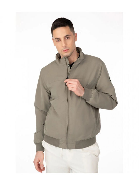 Rebase Herren Jacke Lässig Winddicht GREEN