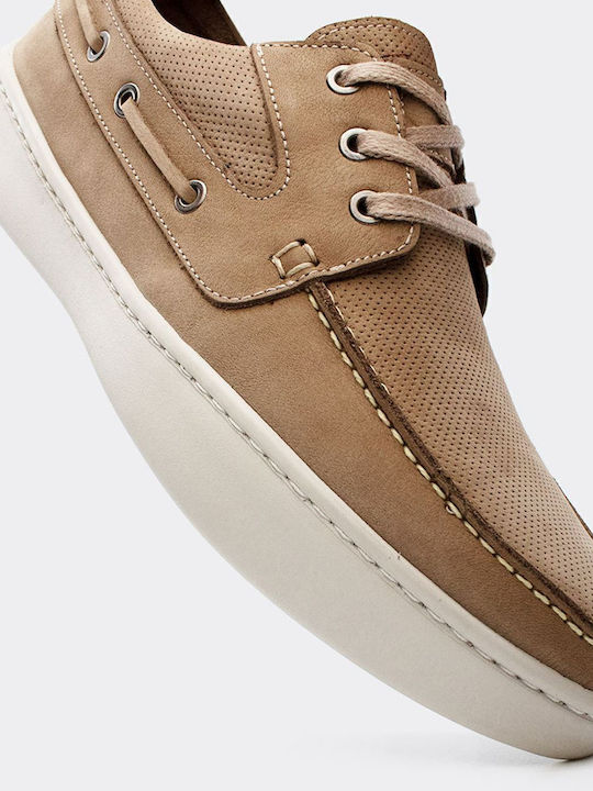 Men's Leather Moccasins Brown