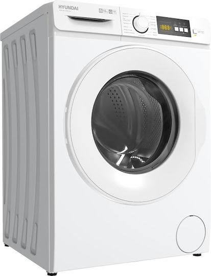 Hyundai Waschmaschine 10kg mit Dampftechnologie 1400 Umdrehungen Öko-Waschgang HWM24V-1410T/W