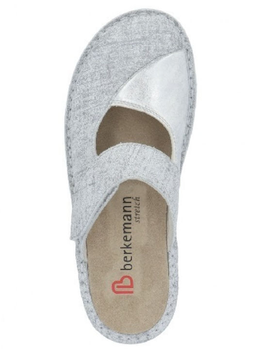 Anatomical Women's Slippers Silver