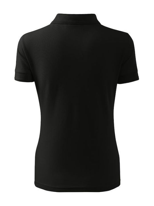 Malfini Women's Short Sleeve Promotional Blouse Black